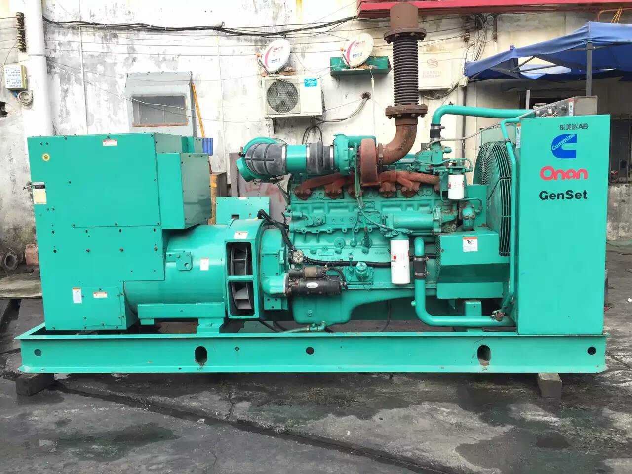 镇安租赁发电机-柴油发电机不正常冒烟的原因